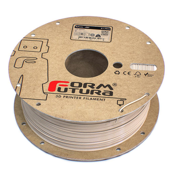 Formfutura ReForm - rPET - Cream White (Off White) (1.75mm 1000 gram)